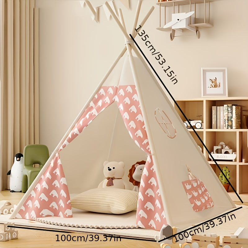 Tienda Tipi Multifuncional - Tienda Suave para Interiores y Exteriores