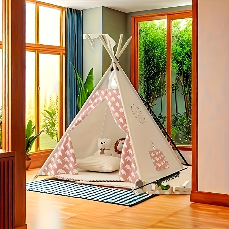 Tienda Tipi Multifuncional - Tienda Suave para Interiores y Exteriores