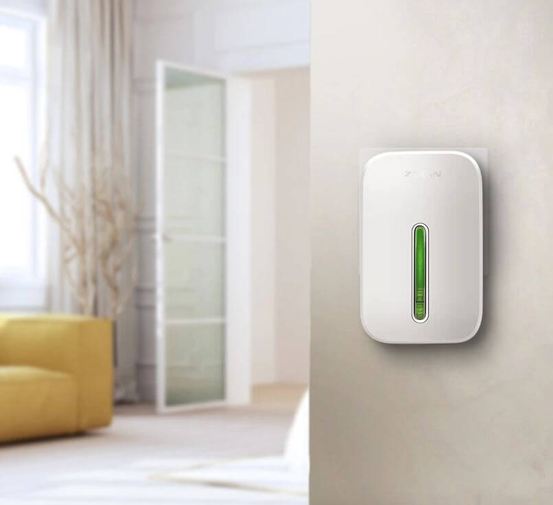 Timbre inalámbrico sin pilas - Resistente a la intemperie y de bajo consumo energético