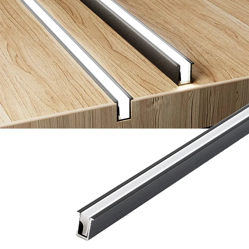 Tira de luz LED ultrafina bajo mueble: longitud adaptable, de bajo consumo e ideal para iluminación de cocina y salón