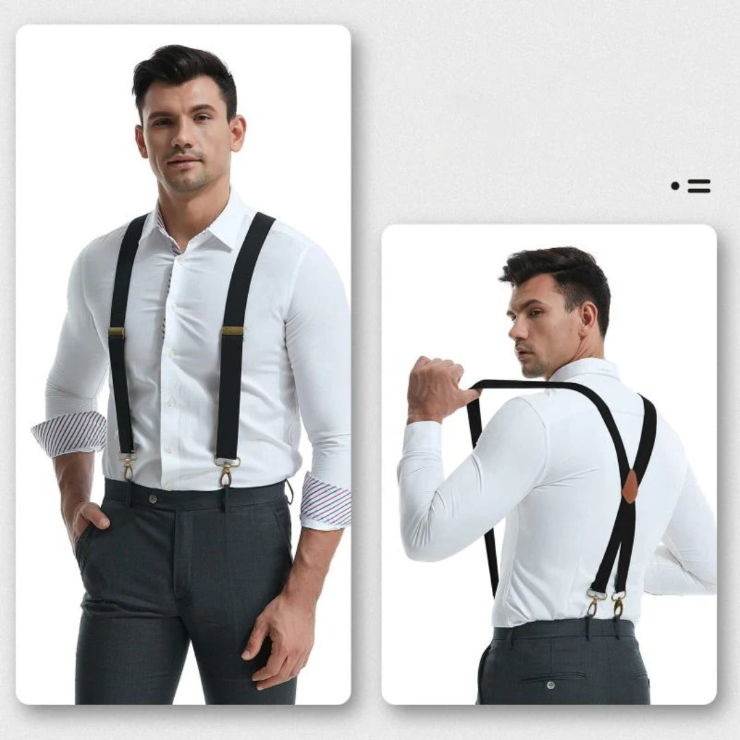 Tirantes elásticos forma X con ajuste perfecto