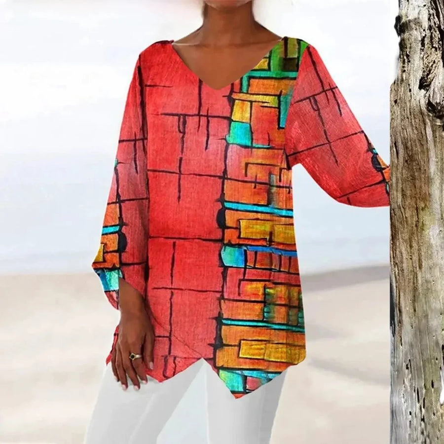 Top vintage elegante para mujer