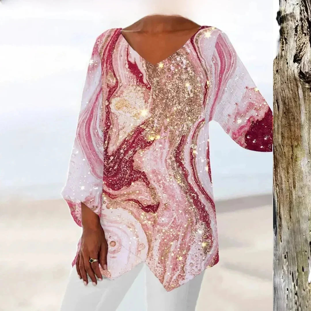 Top vintage elegante para mujer