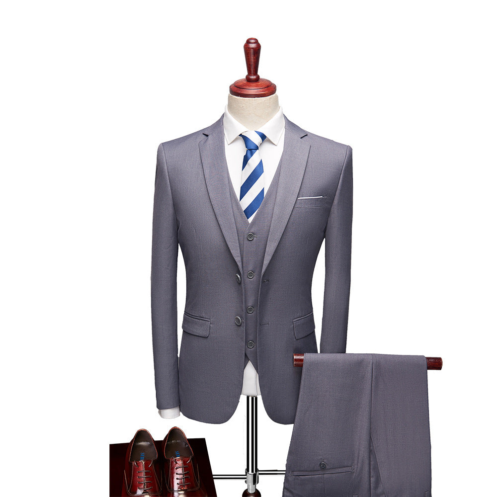 Traje de 3 piezas para hombre con chaleco y pantalones
