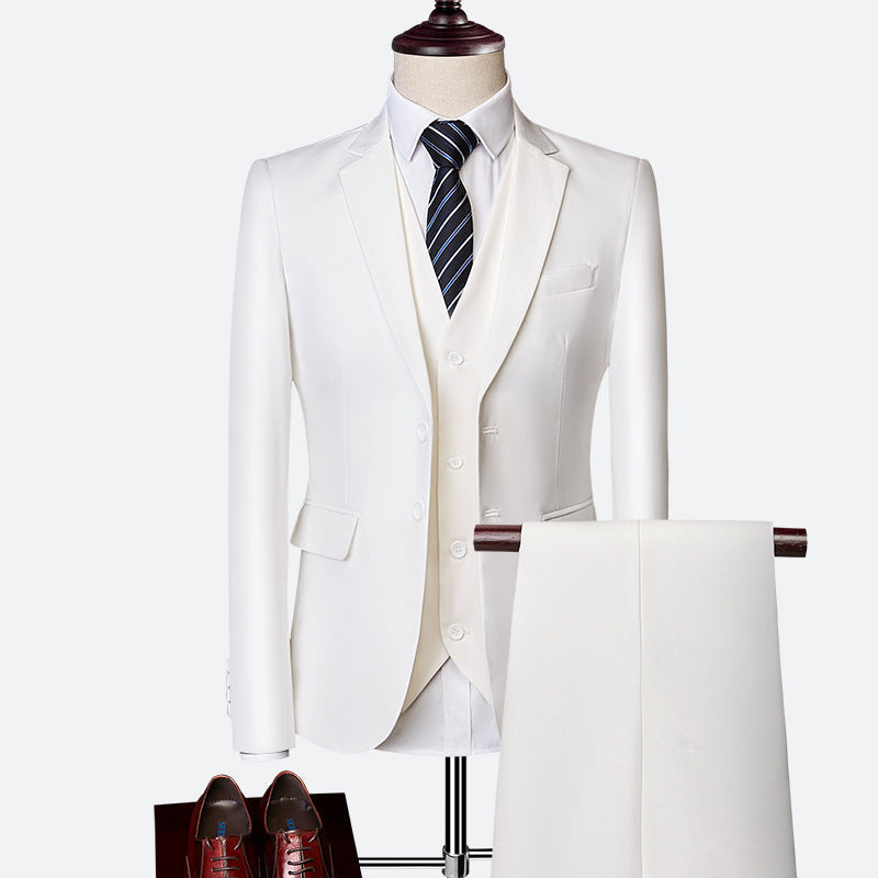 Traje de 3 piezas para hombre con chaleco y pantalones