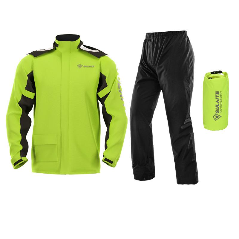 Traje de lluvia impermeable para exteriores - Ligero y cómodo