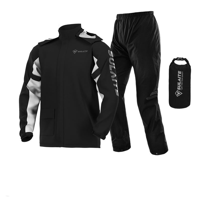 Traje de lluvia impermeable para exteriores - Ligero y cómodo