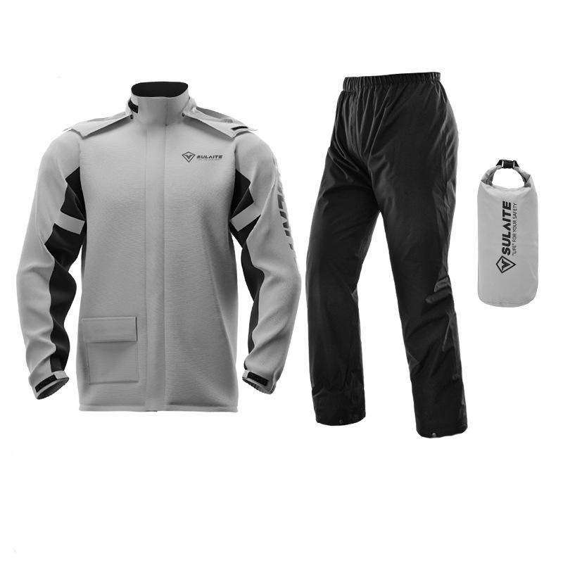 Traje de lluvia impermeable para exteriores - Ligero y cómodo
