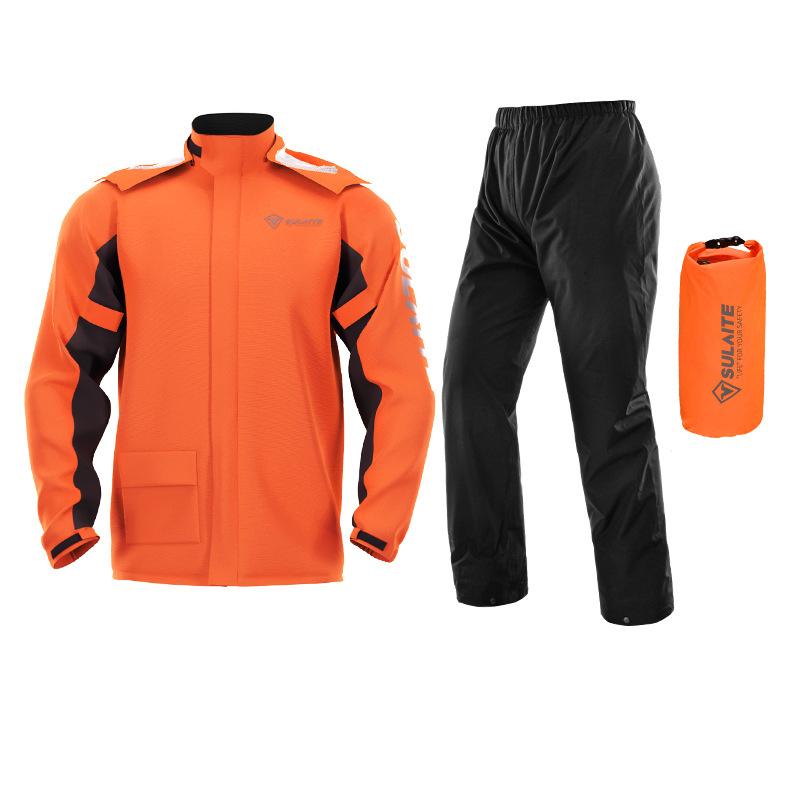Traje de lluvia impermeable para exteriores - Ligero y cómodo