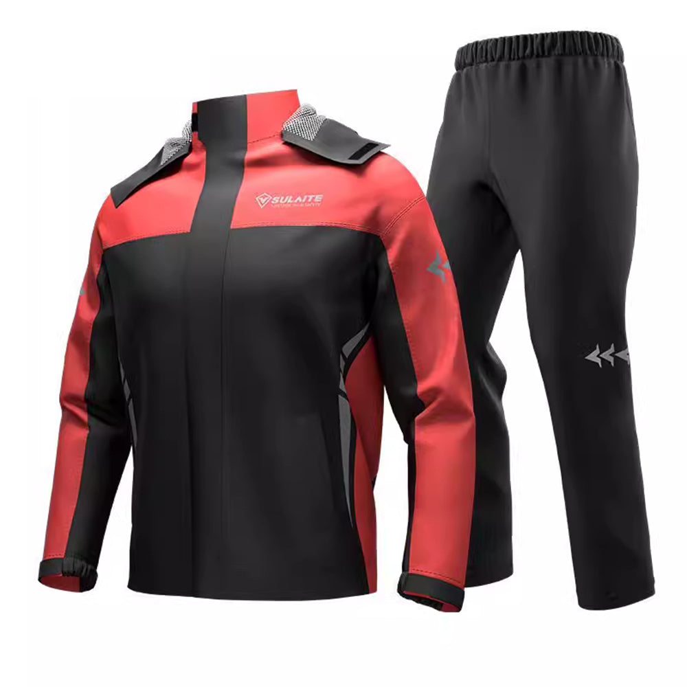 Traje de lluvia impermeable para exteriores - Ligero y cómodo