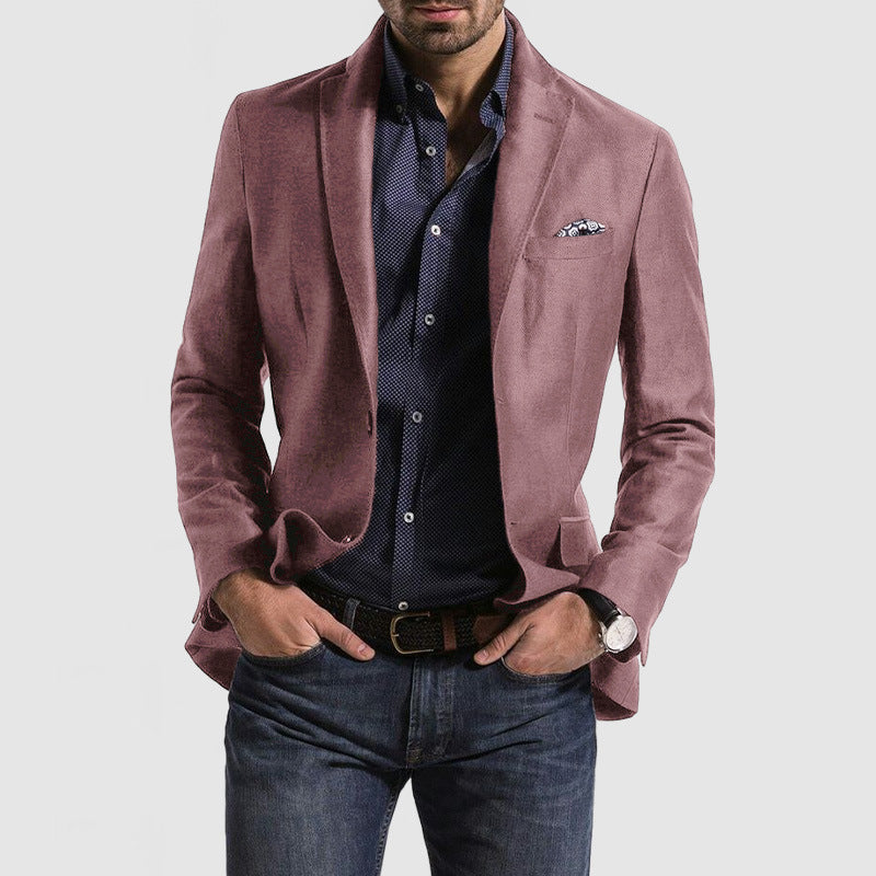 Traje formal de lana para hombre para otoño de alta calidad