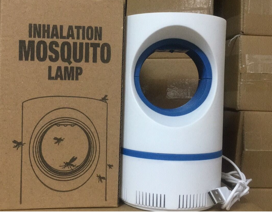 Trampa para mosquitos silenciosa por USB – Aniquilador de insectos sin químicos con luz UV de 365 nm para interiores y exteriores