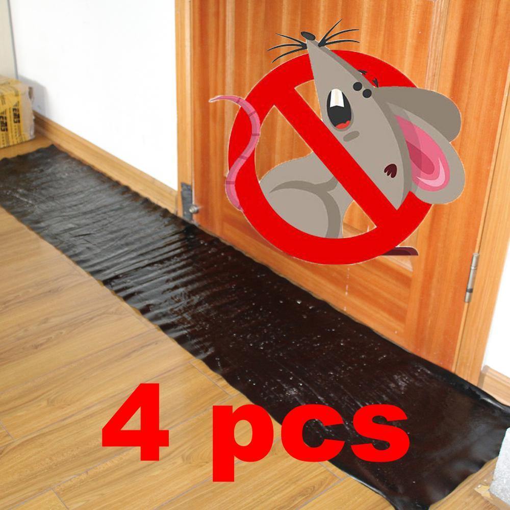 Trampas de pegamento antirratas | Alfombrillas adhesivas grandes para roedores