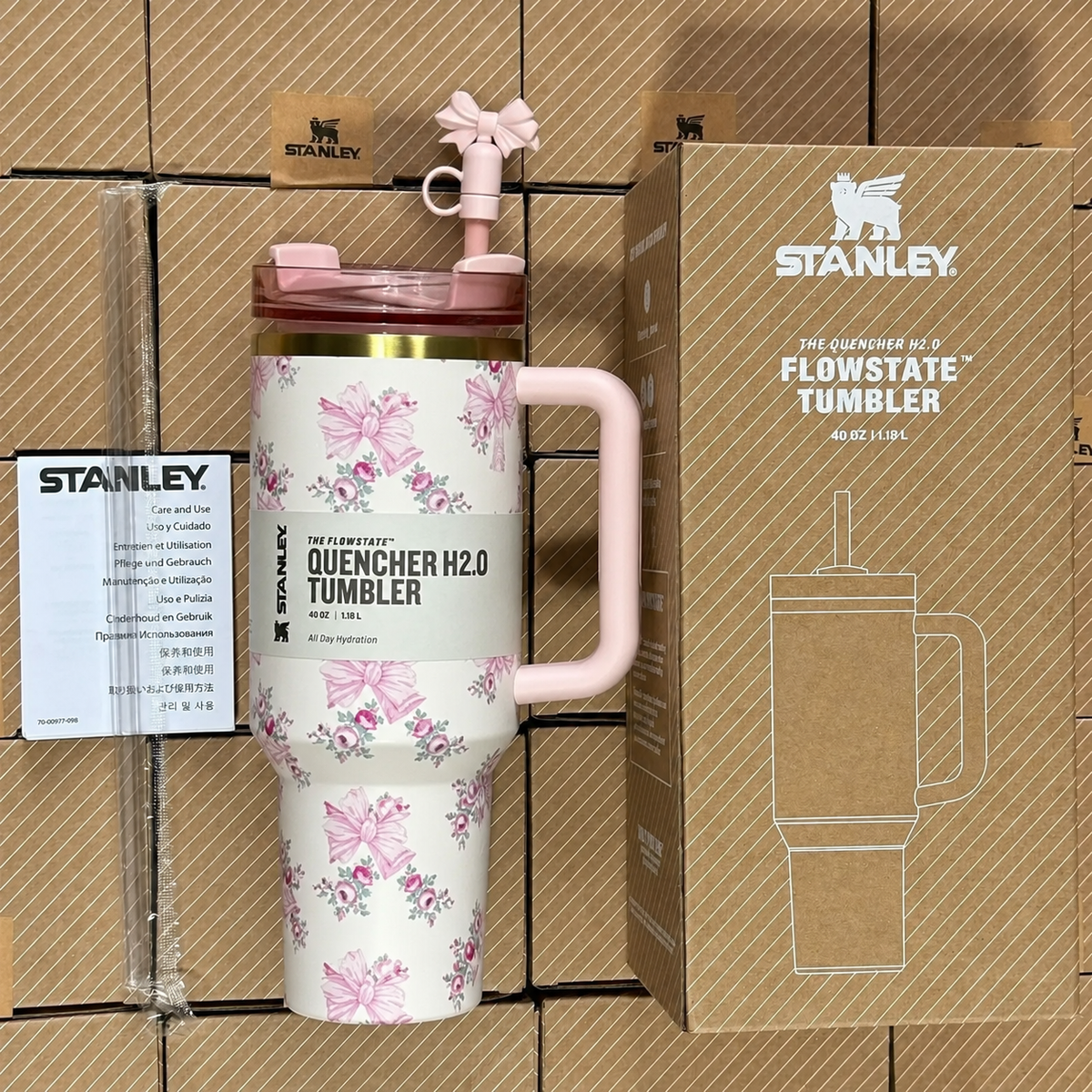 Vaso Térmico de Viaje de Acero Inoxidable - Antiderrames, con Asa y Pajita
