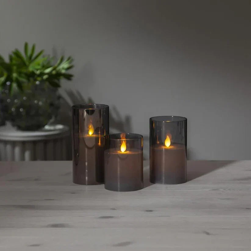 Velas LED inalámbricas para crear ambiente – Juego de 3 unidades