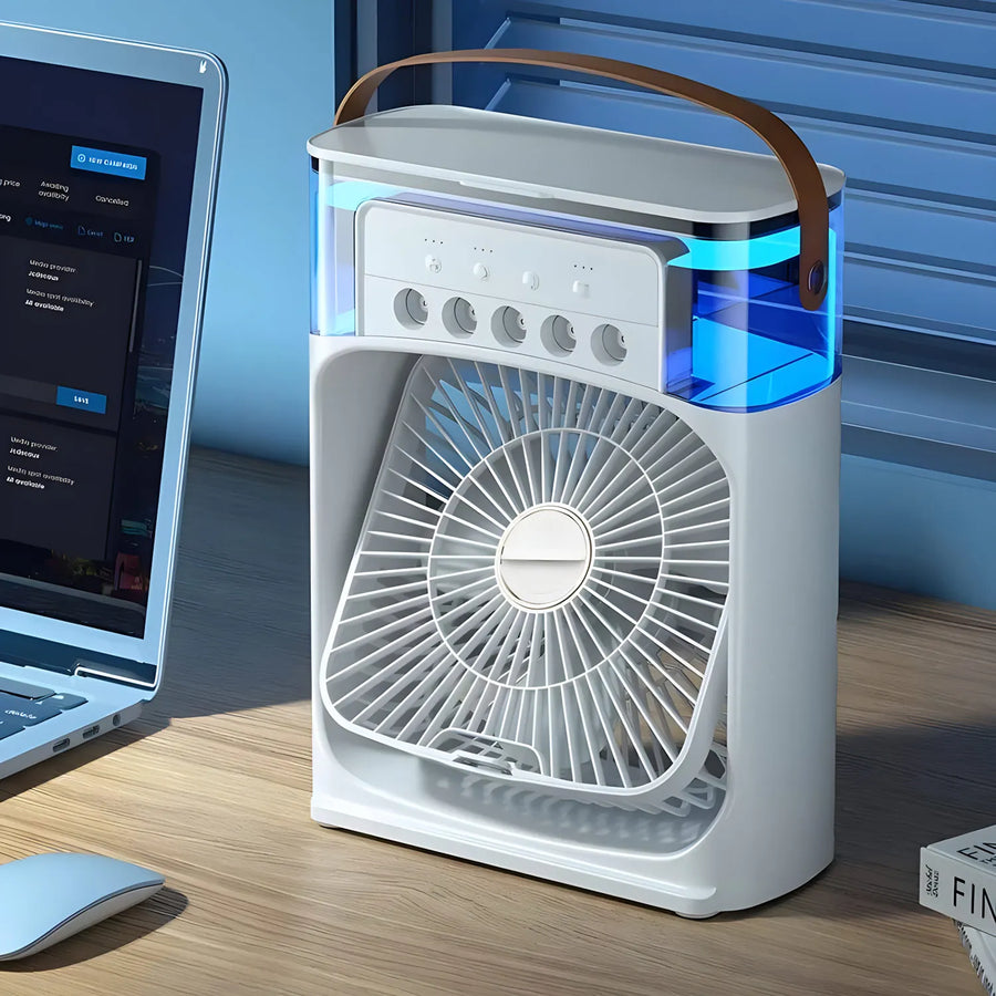 Ventilador de aire frío con luz nocturna