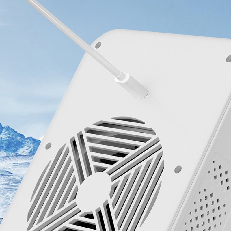 Ventilador de enfriamiento portátil 3 en 1 con pulverización de 2 niveles