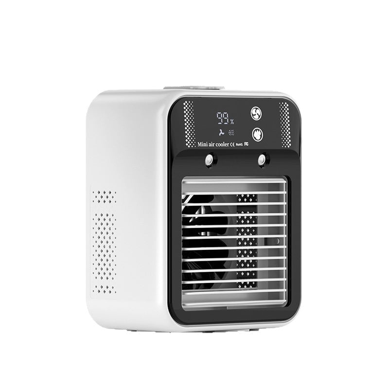 Ventilador de enfriamiento portátil 3 en 1 con pulverización de 2 niveles