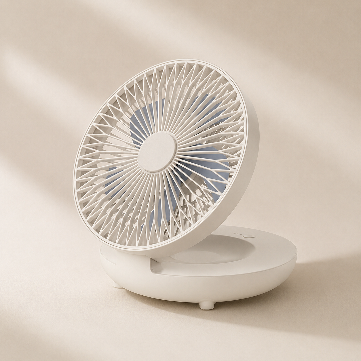 Ventilador de mano portátil con carga USB: compacto y potente