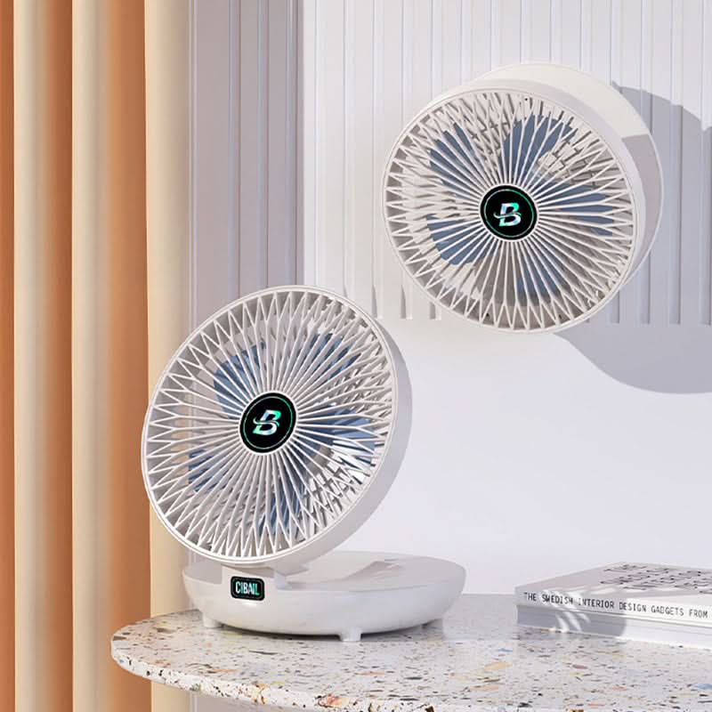 Ventilador de mano portátil con carga USB: compacto y potente