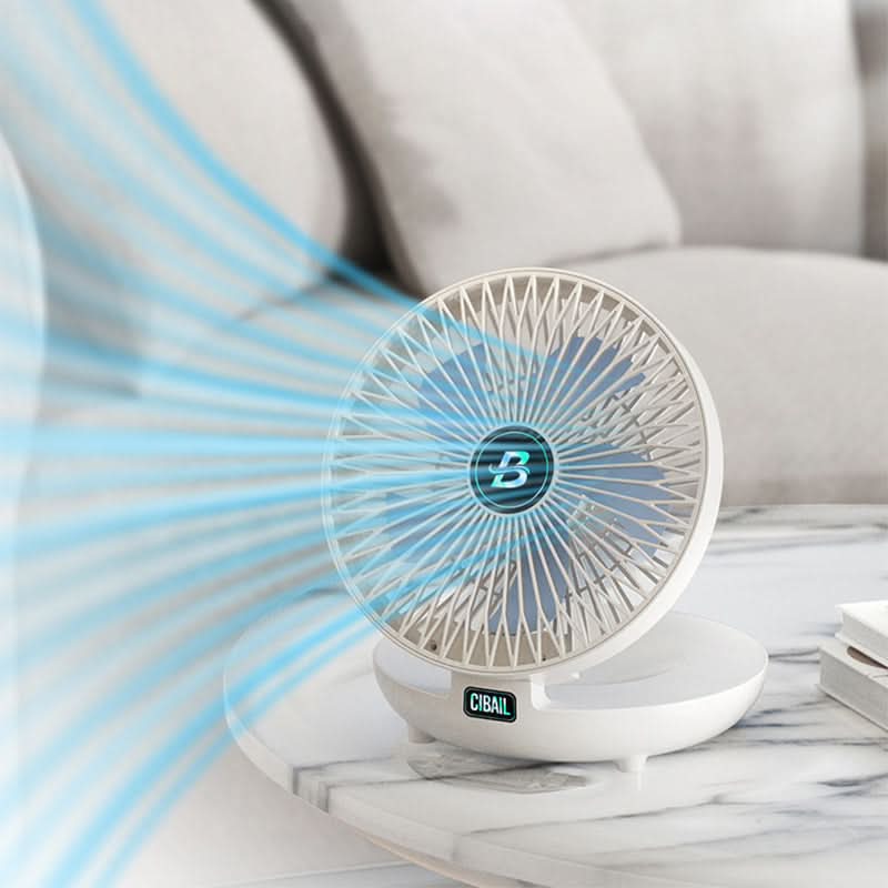 Ventilador de mano portátil con carga USB: compacto y potente