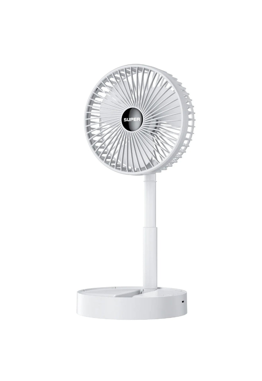 Ventilador de mesa plegable USB con potente flujo de aire