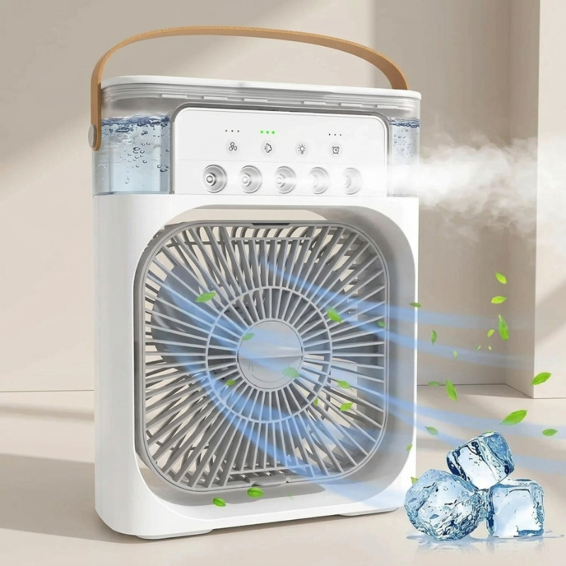 Ventilador de mesa USB unisex – Circulador de aire personal