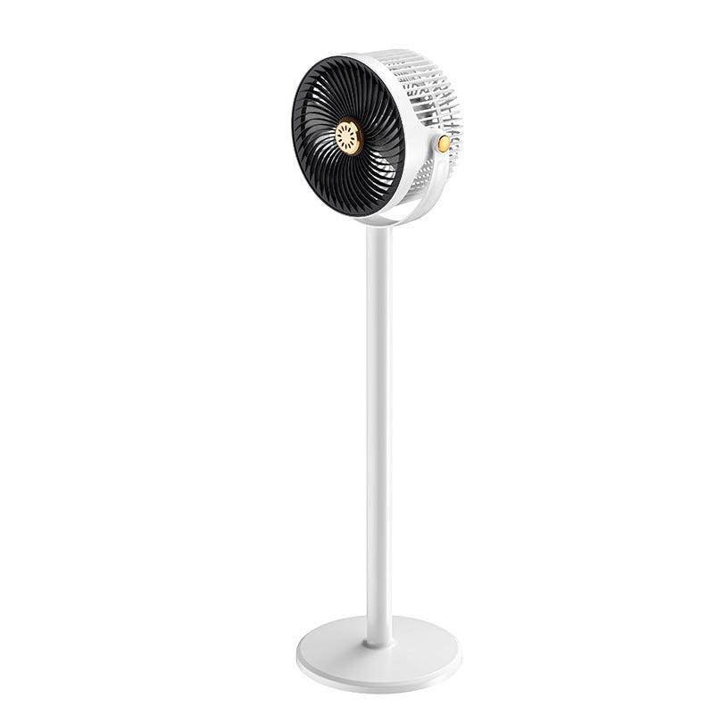 Ventilador de pie de alto rendimiento con rotación de 360 grados y mando a distancia