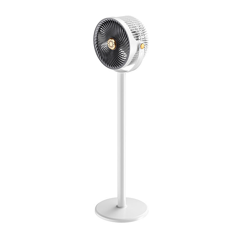Ventilador de pie de alto rendimiento con rotación de 360 grados y mando a distancia