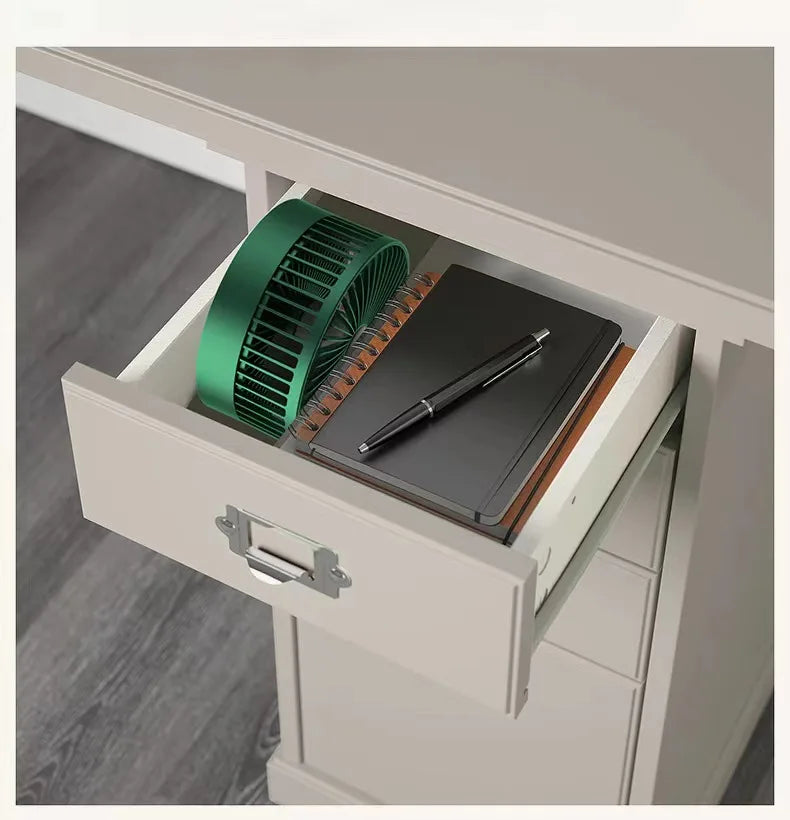 Ventilador de pie portátil de 6 pulgadas | Plegable, telescópico y USB | Batería recargable | 3 velocidades, ultra silencioso y de altura ajustable