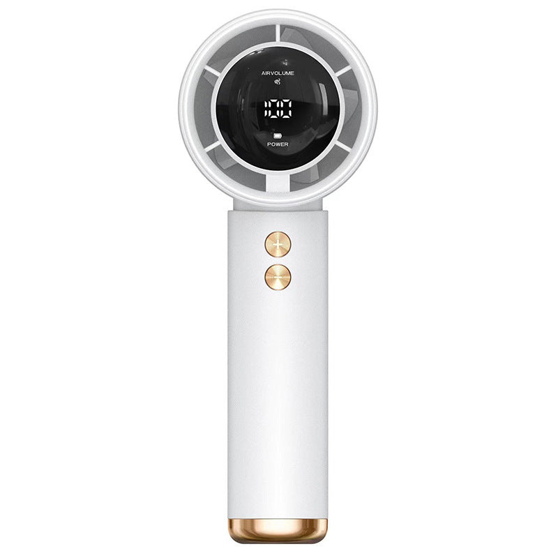 Ventilador portátil de alta potencia para mujer con control digital