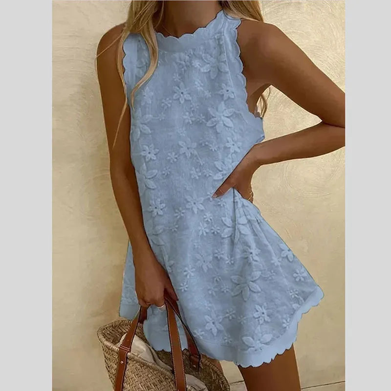 Vestido ajustado sin mangas para mujer | Mini | Colección de otoño
