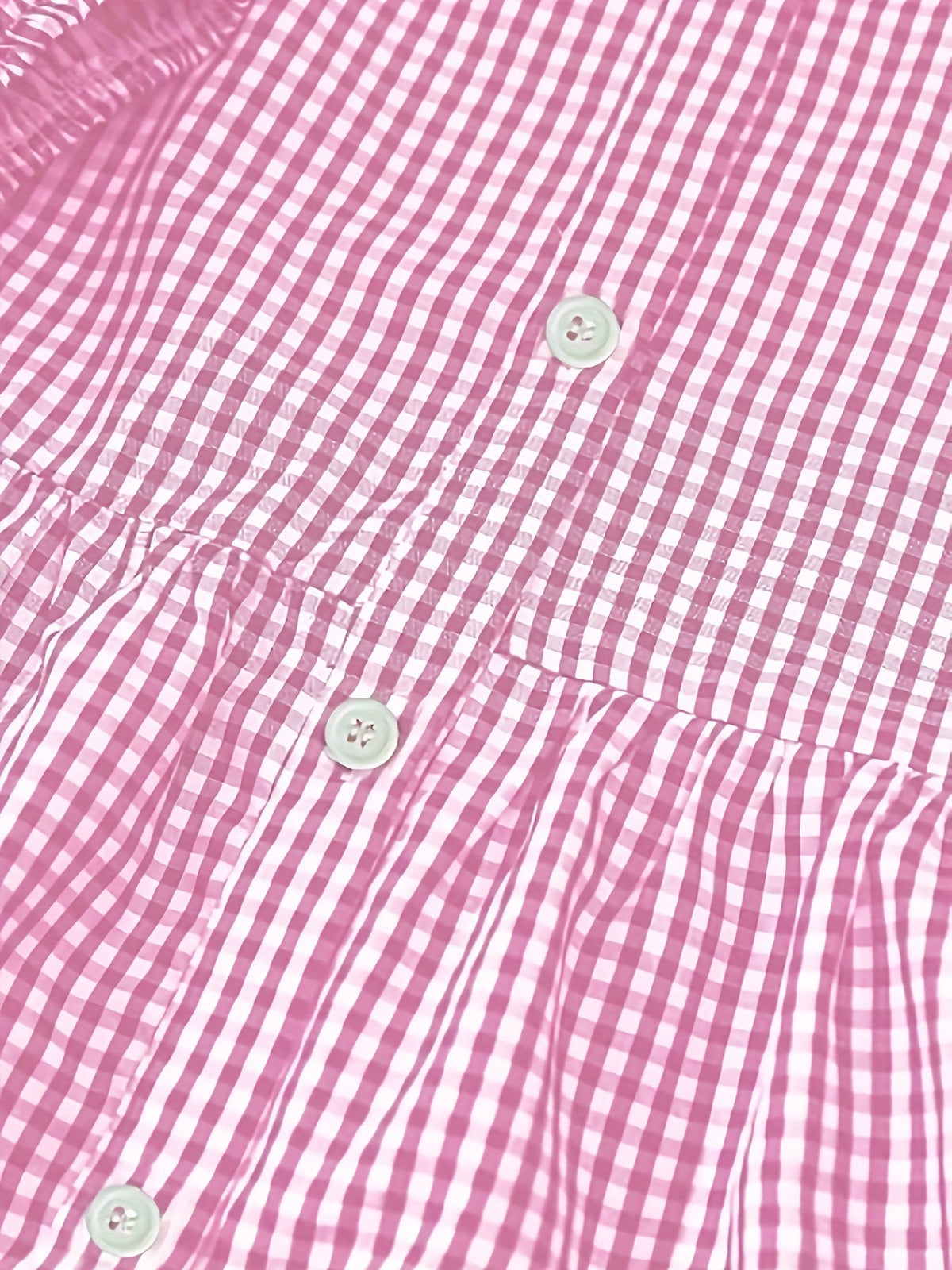 Vestido corto de mujer con botones