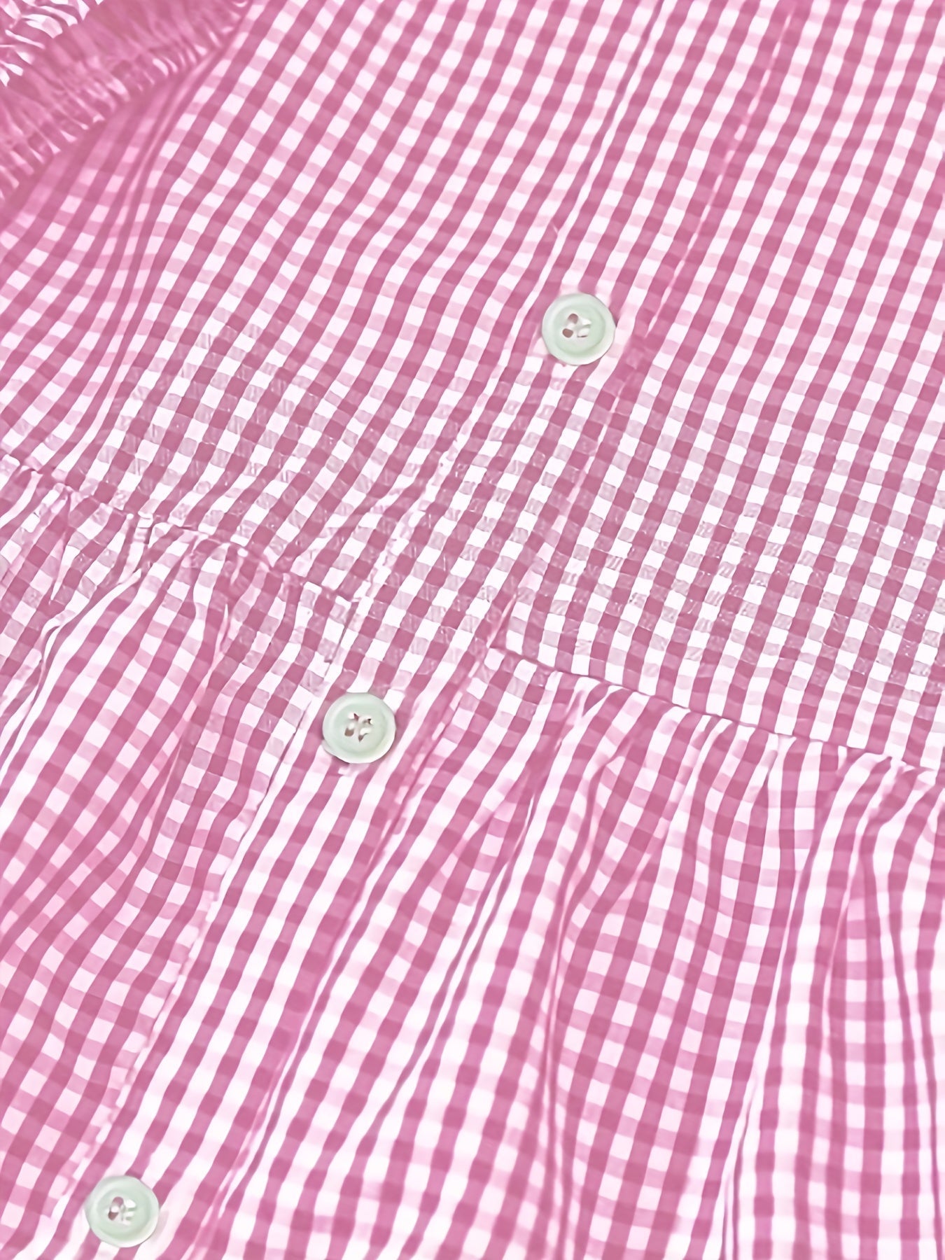 Vestido corto de mujer con botones