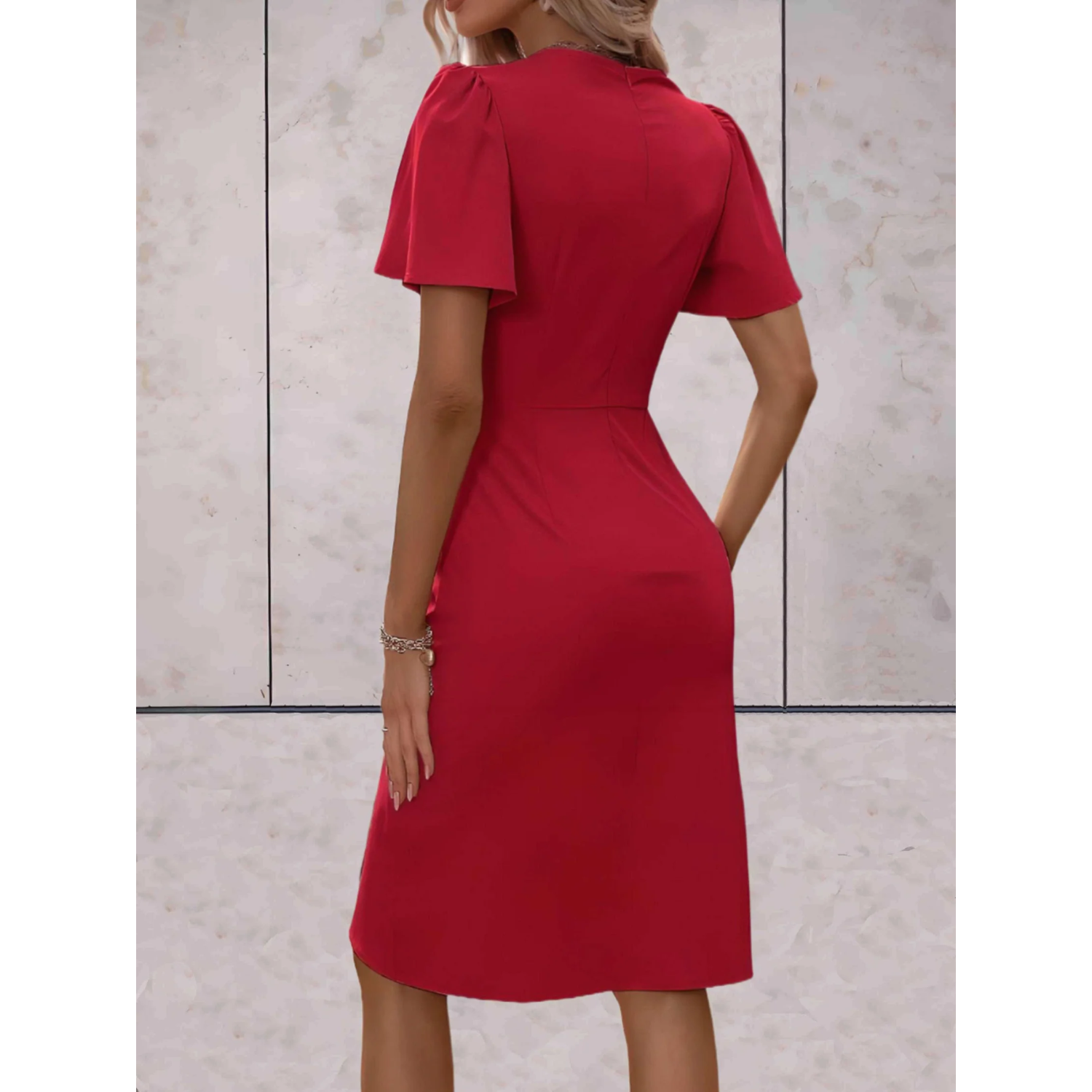 Vestido Cruzado Femenino | Elegante y Cómodo
