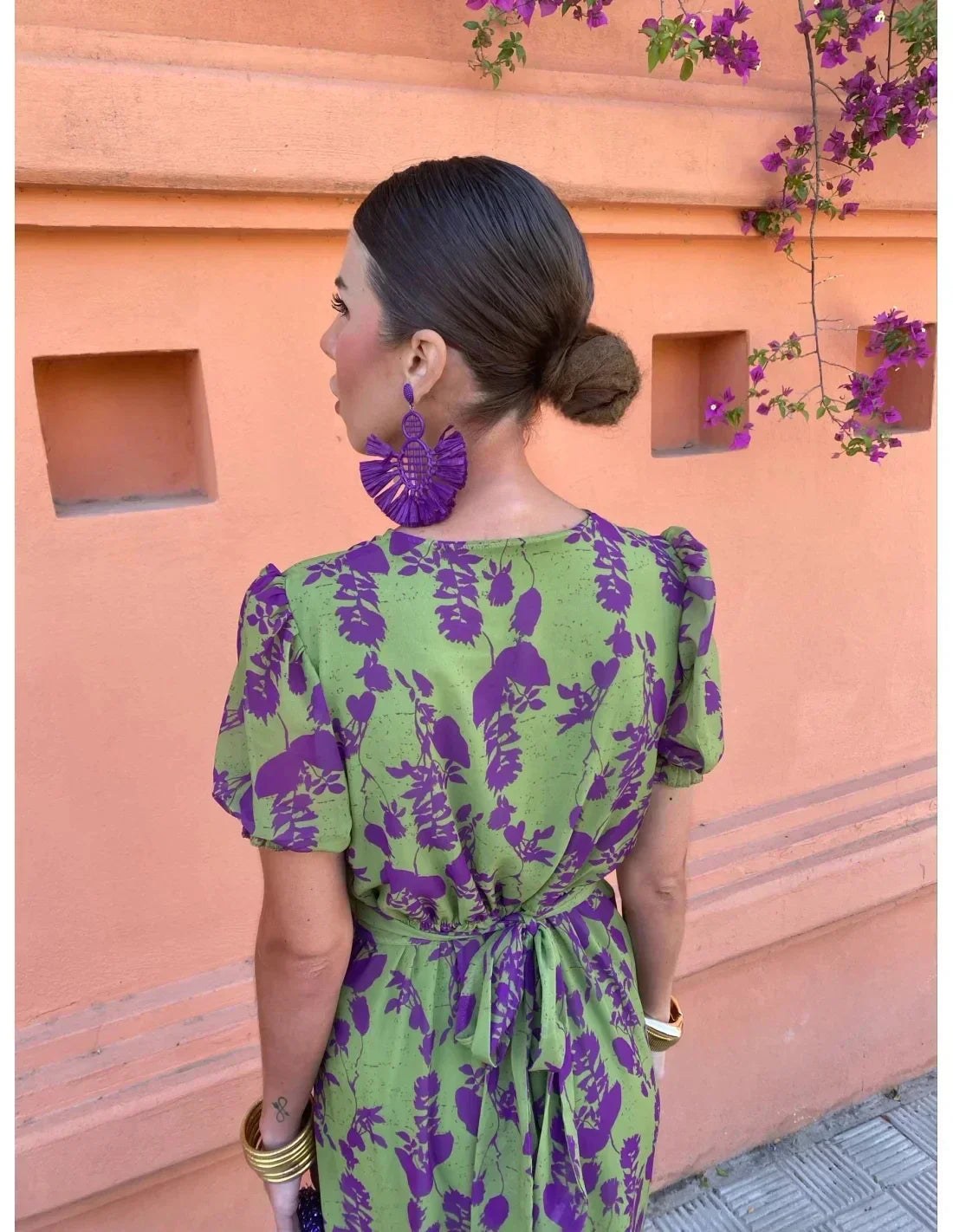 Vestido de otoño sofisticado