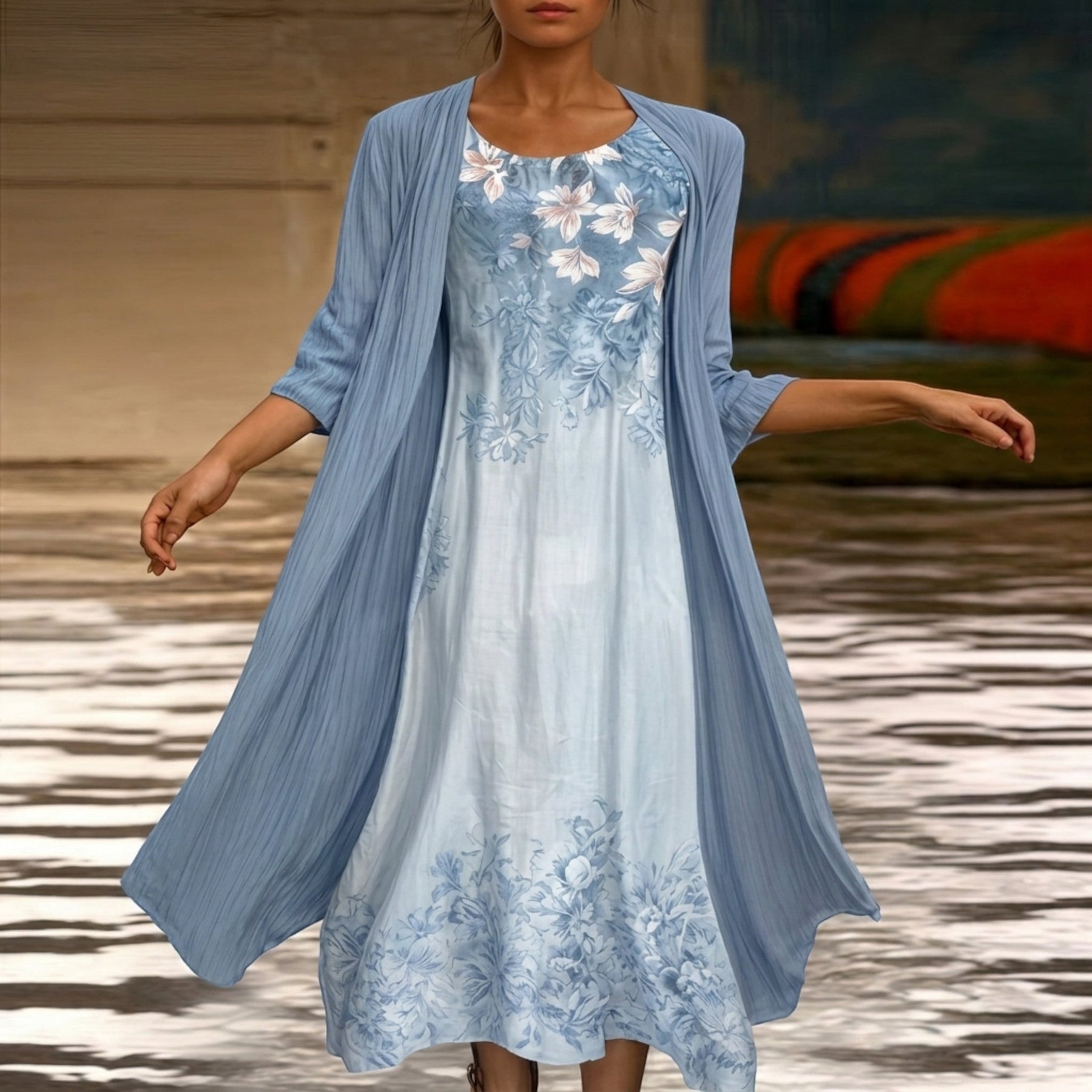 Vestido de primavera para mujer