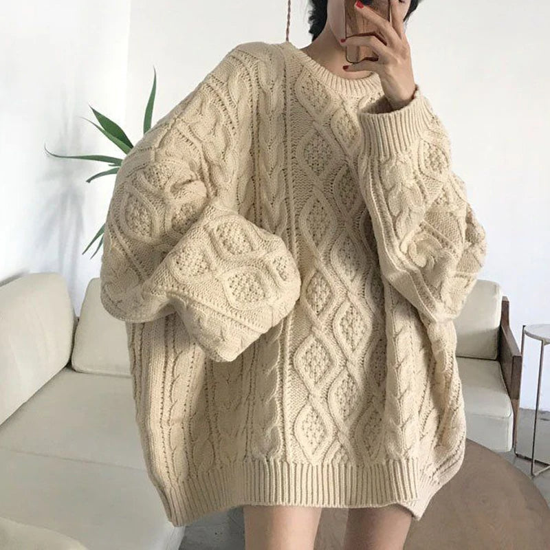 Vestido de punto holgado