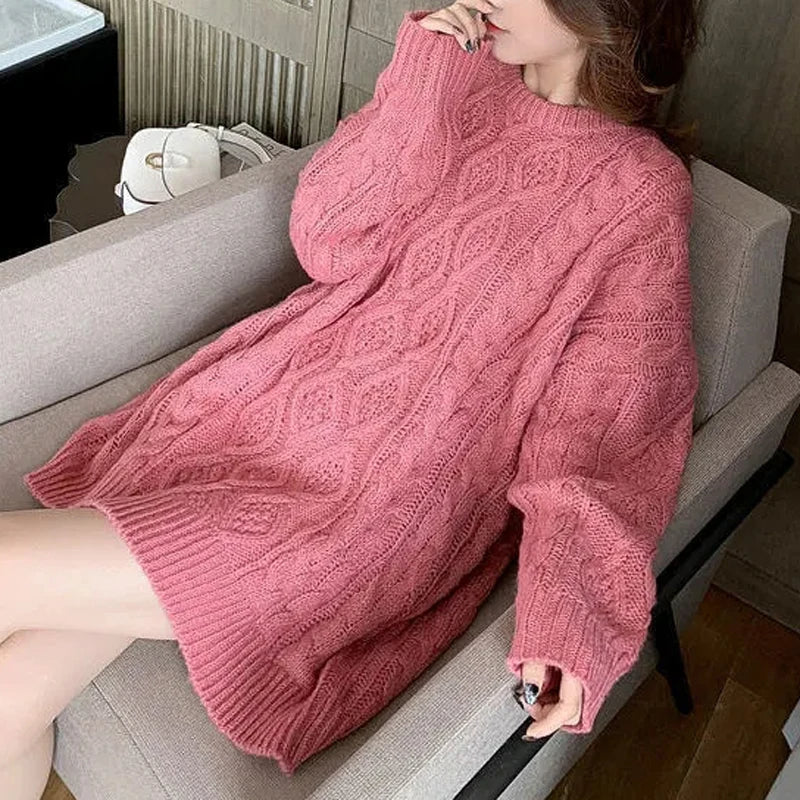 Vestido de punto holgado