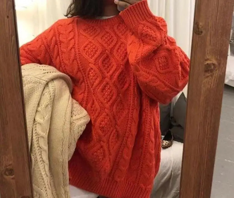 Vestido de punto holgado