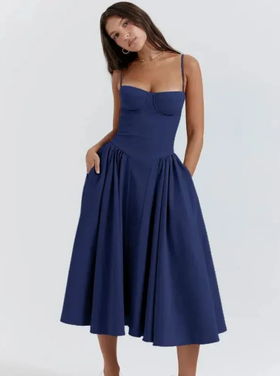 Vestido de verano elegante y casual