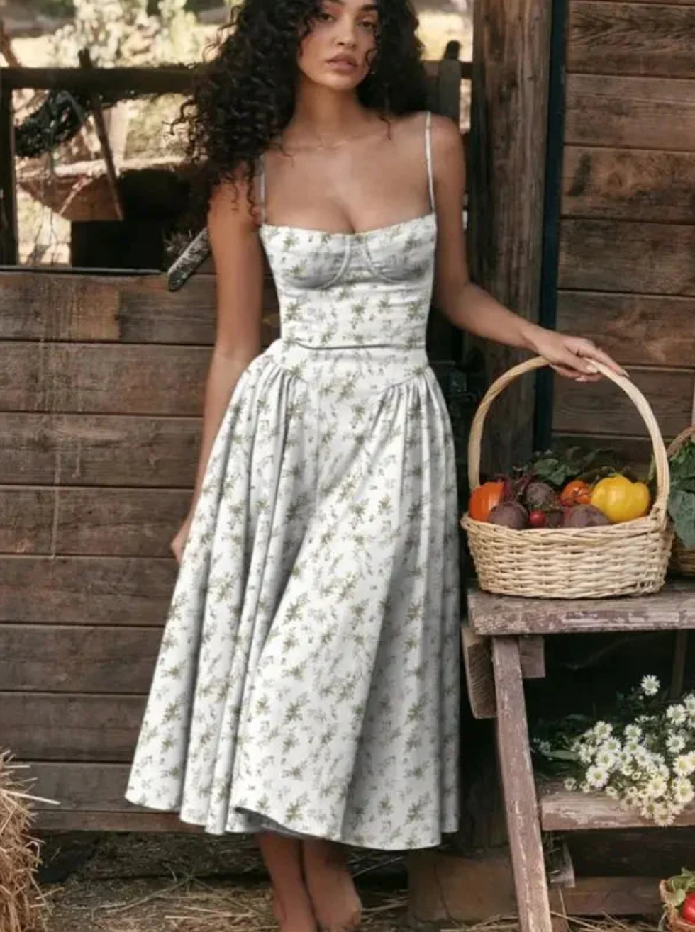 Vestido de verano elegante y casual