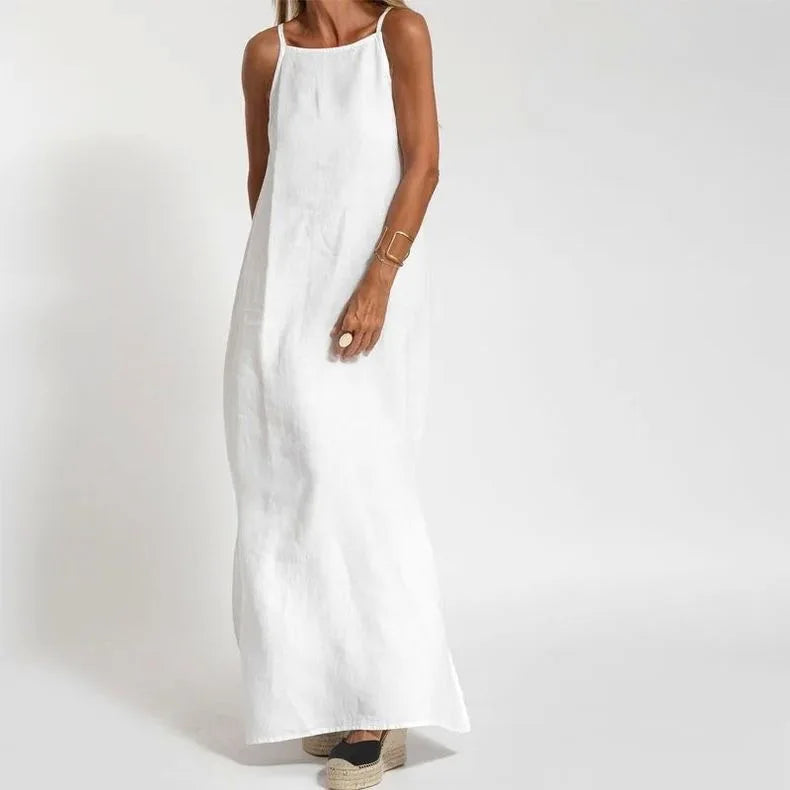 Vestido elegante con aberturas