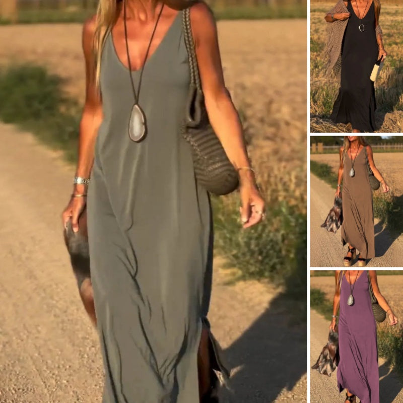 Vestido largo elegante para cualquier ocasión