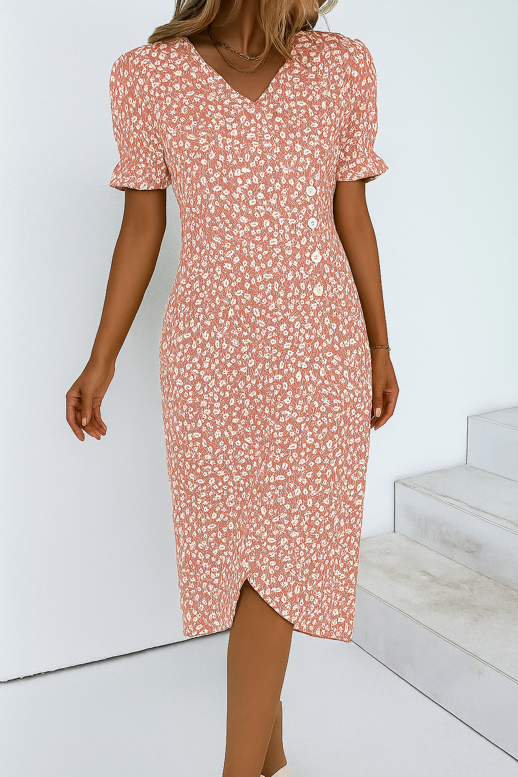 Vestido maxi ligero de verano para mujer