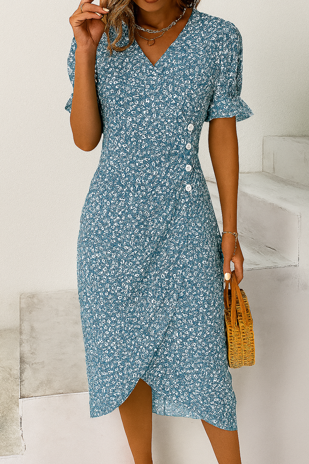 Vestido maxi ligero de verano para mujer