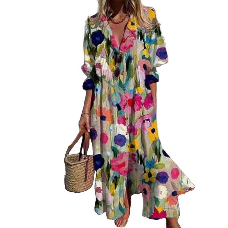 Vestido maxi para mujer de estilo bohemio