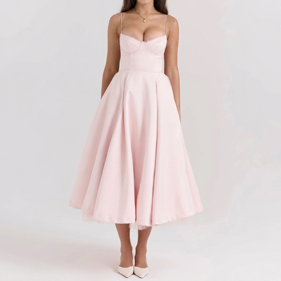 Vestido Midi Corsetería