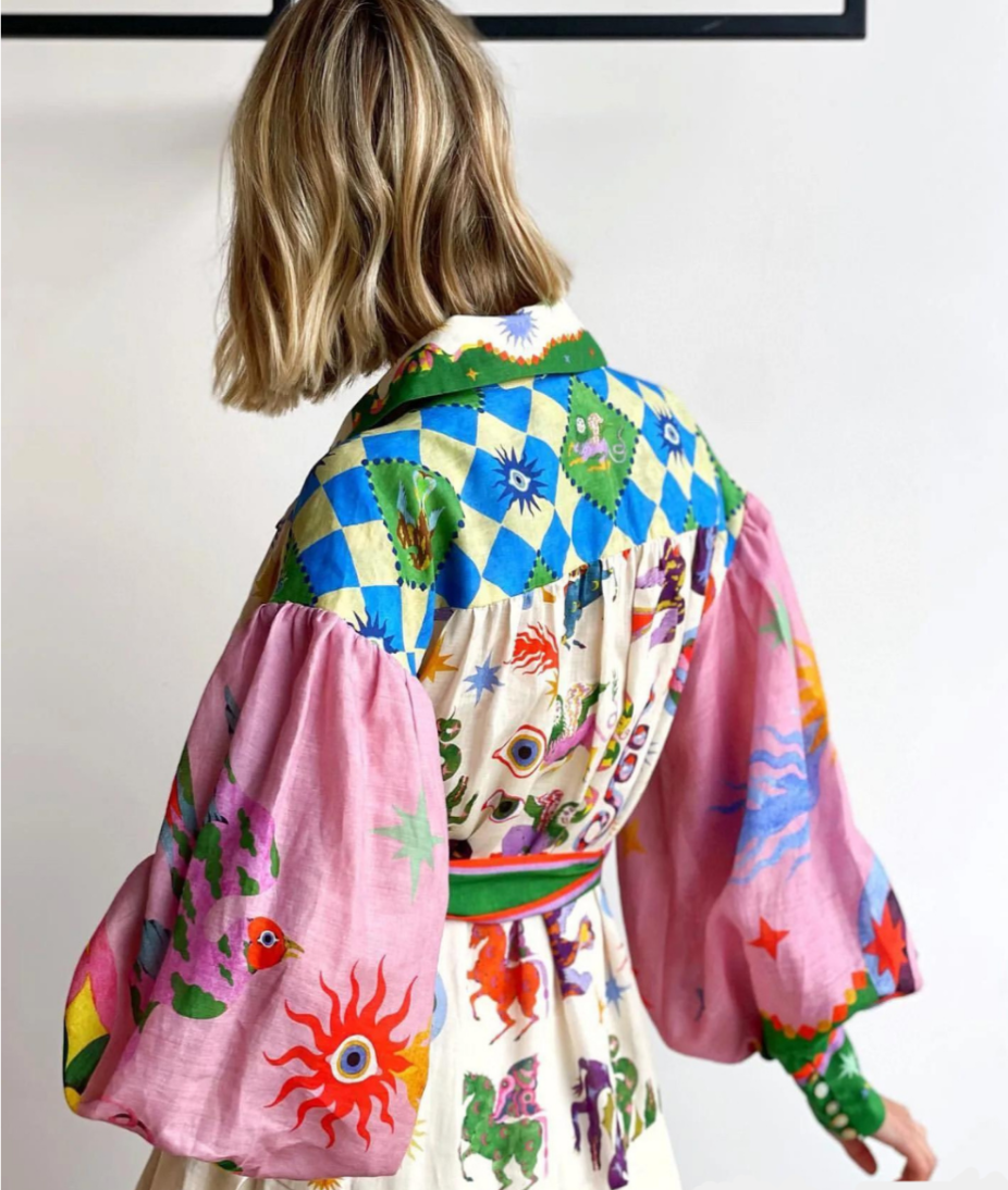 Vestido voluminoso elegante para cualquier ocasión