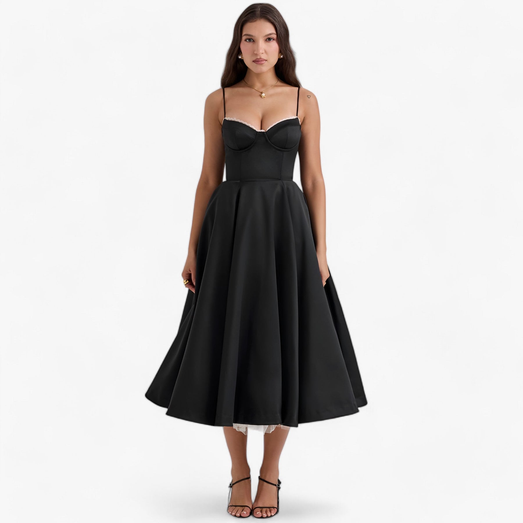 Vestidos de noche – Corte elegante y detalles con estilo
